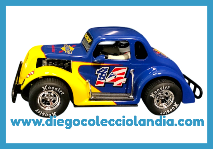 Tienda Scalextric Madrid. Diego Colecciolandia. Pioneer Slot Cars Legends Racer. Tienda Slot Madrid