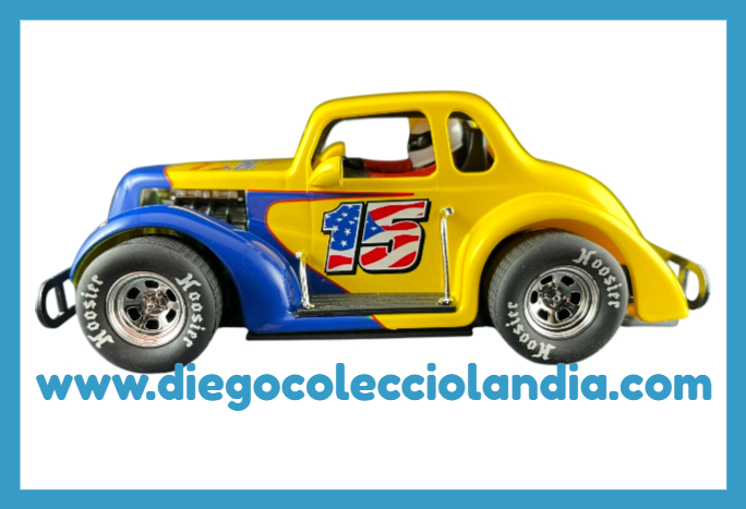 Tienda Scalextric Madrid. Diego Colecciolandia. Pioneer Slot Cars Legends Racer. Tienda Slot Madrid