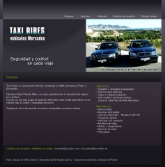 Taxis ribes es una empresa familiar constituida en 1989, formada por pedro y esmeralda