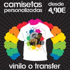 camisetas impresas en barcelona, desde 4,90EUR el pmejor precio!!