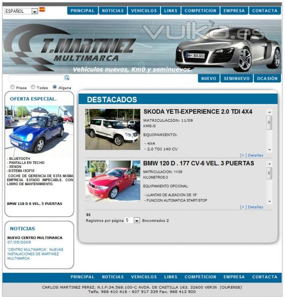 TALLERES MARTINEZ MULTIMARCA somos una empresa de venta y reparacion de vehiculos con mas de treinta aos de ...