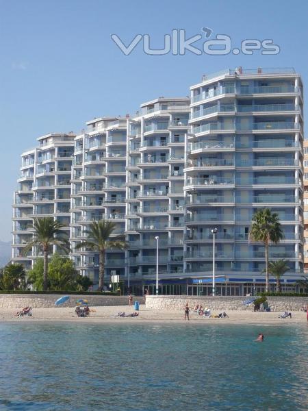 Edificio Hipocampos, en primera linea de playa