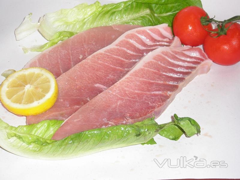 filetes de ventresca de atun