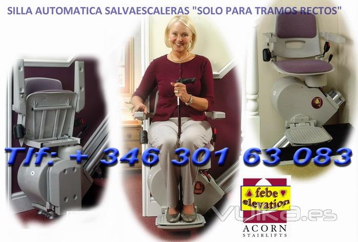 Silla automatica para tramos rectos.