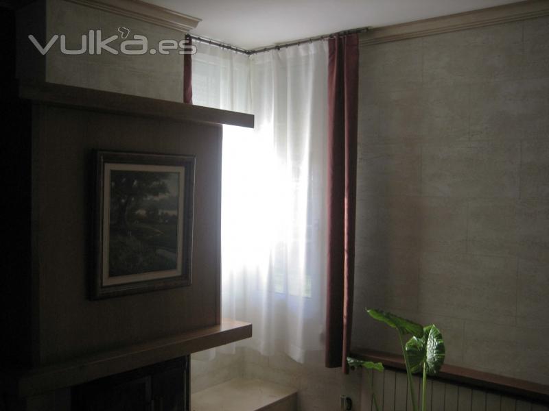 Confeccin e instalacin de cortinas en Vidreres