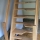 Escalera de madera de pisa obligada, pato o japonesa