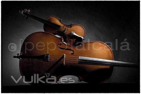 violonchelo y violn como maternidad msical