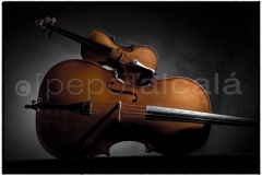 violonchelo y violn como maternidad msical