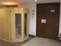 Sauna zona de relax hotel conors