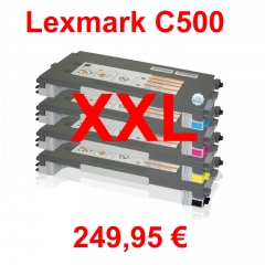 Compatible para las siguientes maquinas: * lexmark c 500 * lexmark c 500 n * lexmark optra c 500 * lexmark optra c