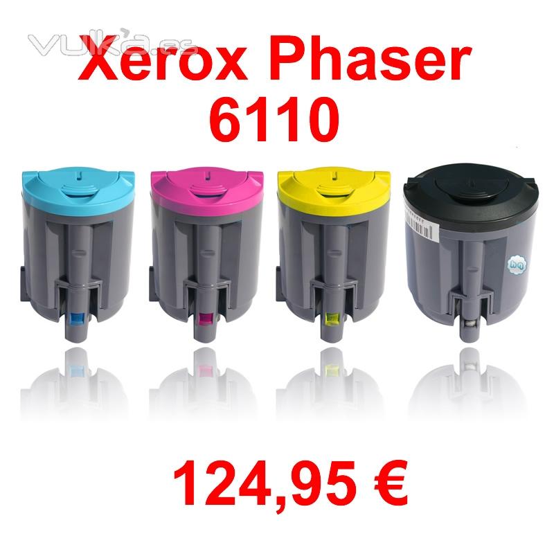  Compatible para las siguientes mquinas:      * Xerox Phaser 6110     * Xerox Phaser 6110 B     * Xerox Phaser ...