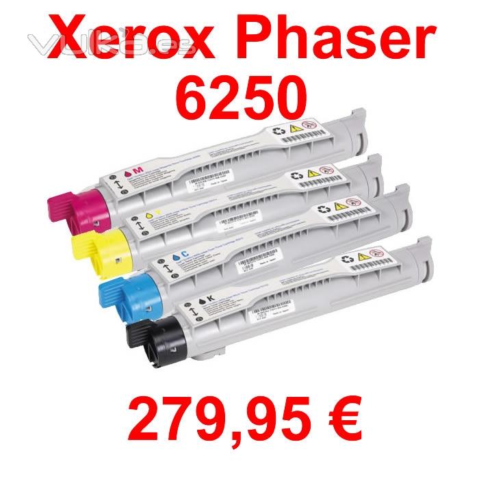 Compatible para las siguientes máquinas:      * Xerox Phaser 6250     * Xerox Phaser 6250 B     * Xerox Phaser 6250 ...