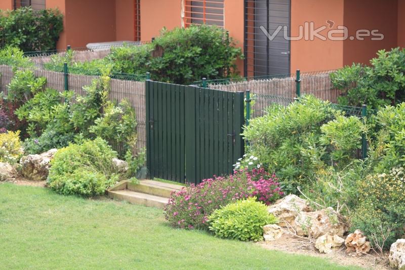 Puertas modelo CLASSIC Euroterra PVC Foliado en Verde