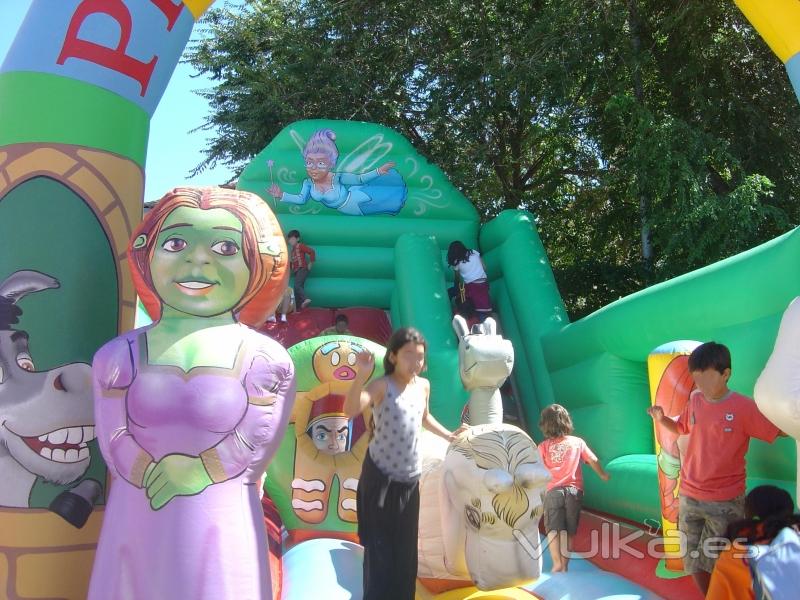 Ecoaventura, Alquiler de Hinchable Shrek