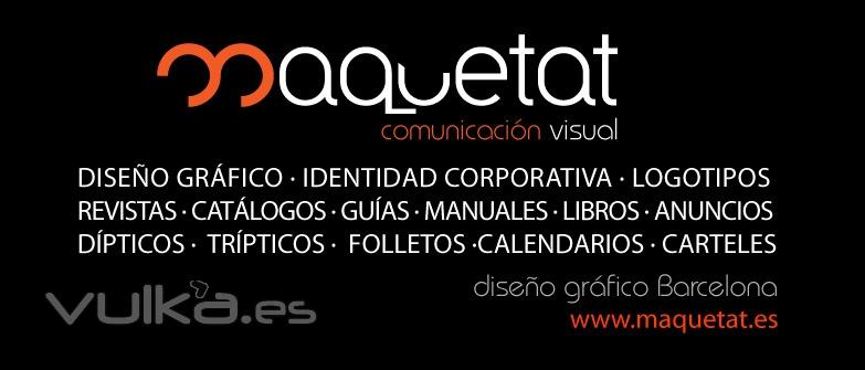 Servicios de diseo grafico Barcelona. Diseo de catalogos para empresas