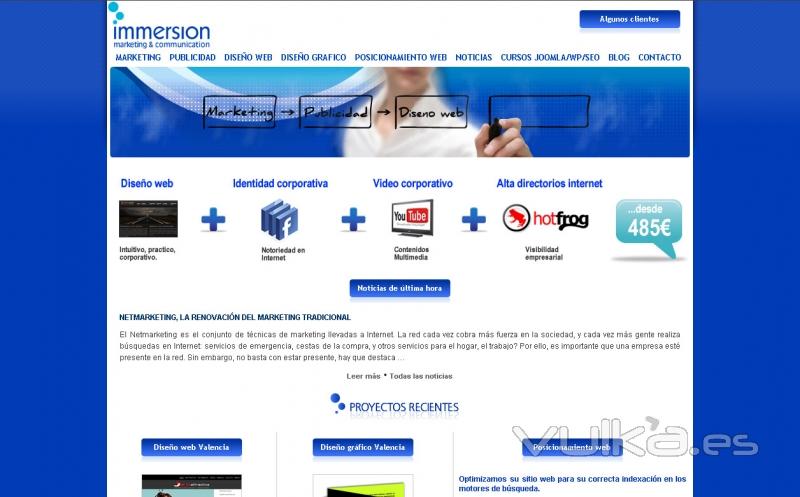 www.immersiongroup.com ¡Nuestra web!