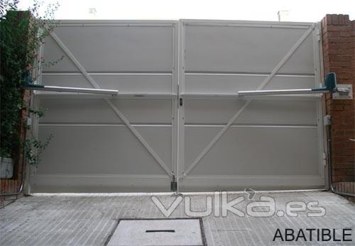 Brazos automaticos para puerta de garage 