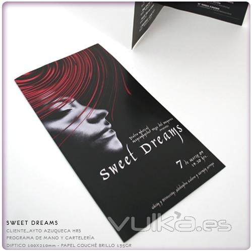 Programa teatro SWEET DREAMS