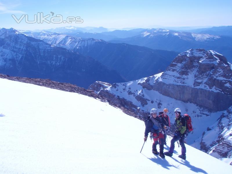 LLegando a la cumbre...