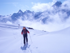 Esqui de montaa en pirineos y alpes