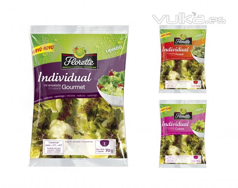 FLORETTE - Packaging ensaladas