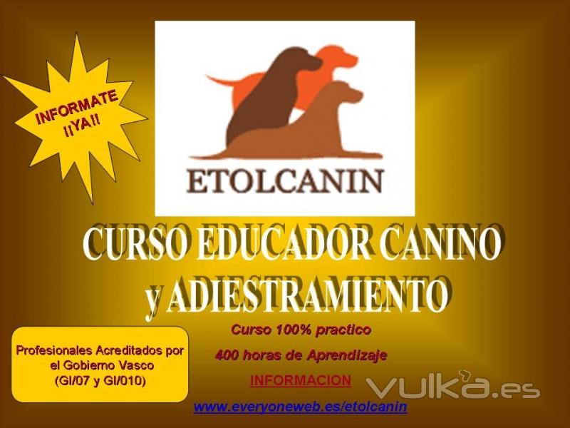 EDUCADOR CANINO