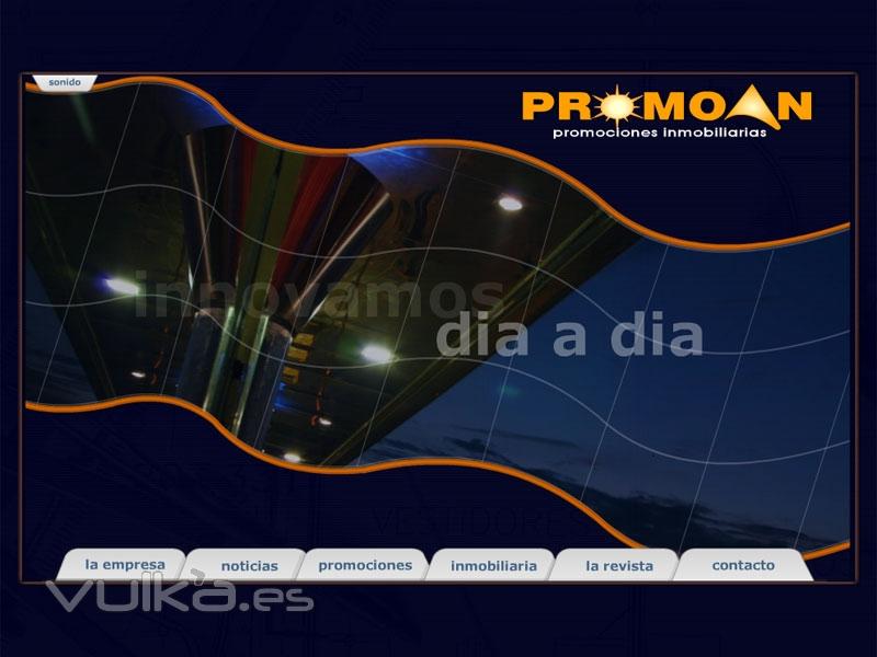 Pgina web de la empresa ..:: PROMOAN ::..