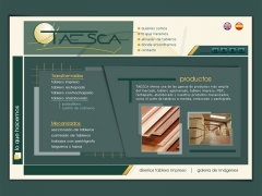 Página web de la empresa ..:: TAESCA ::..