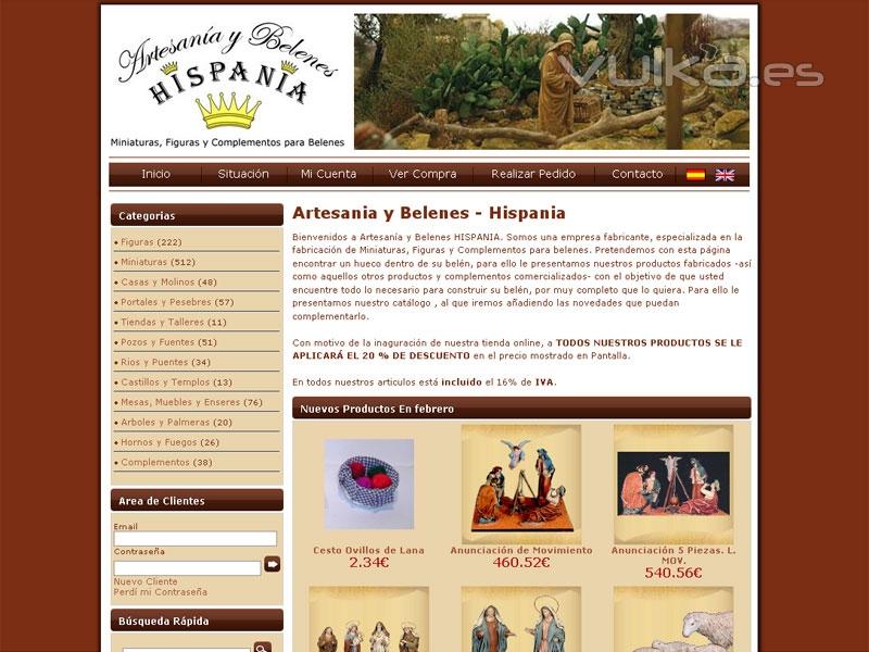 Tienda On Line de la empresa ..:: BELENES HISPANIA ::..