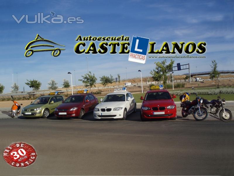 Autoescuela Castellanos - Centro de Formacin y Seguridad Via.Los mejores vehiculos a su disposicion