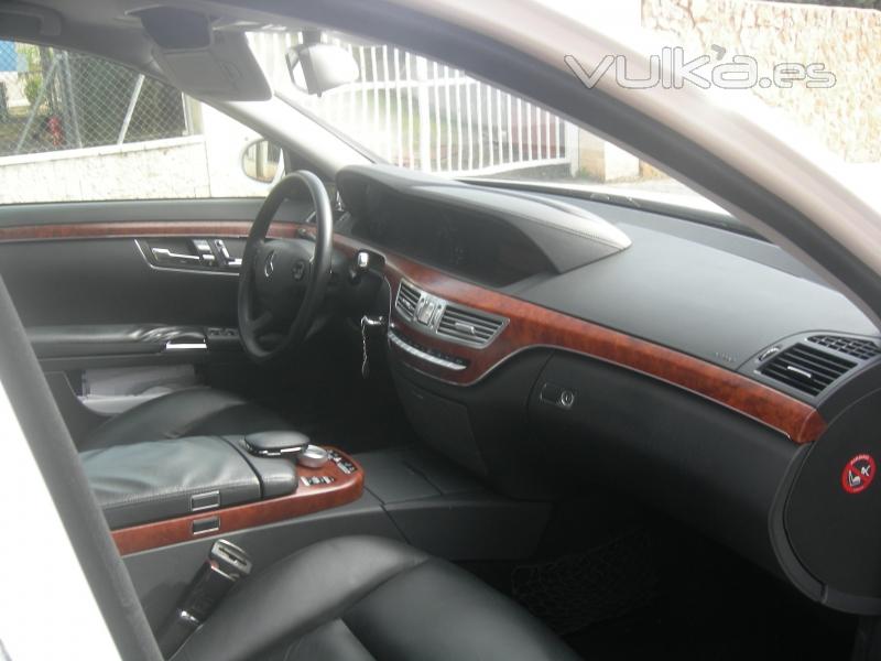 Parte interior delantera nuevo Mercedes S350 CDI - Largo