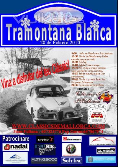 I rallye Tramontana Blanca