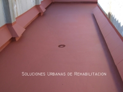 Impermeabilización de cubierta TRANSITABLE (terraza)