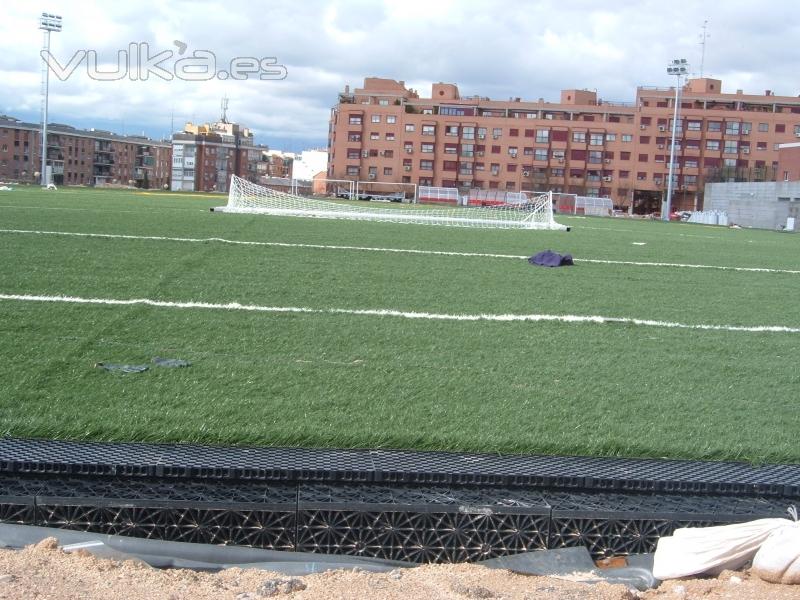 DRENAJE Y RECICLADO AGUA CAMPOS FUTBOL