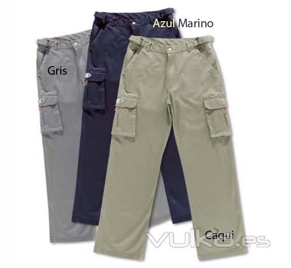 Pantalon multibolsillos trabajo elastico. Super comodos. 488-PELAST