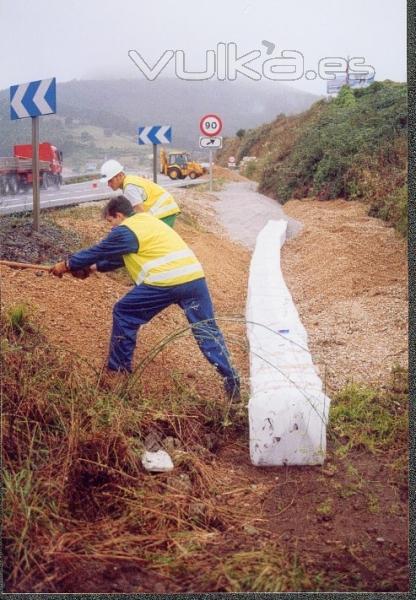 DRENAJE LONGITUDINAL OBRA CIVIL