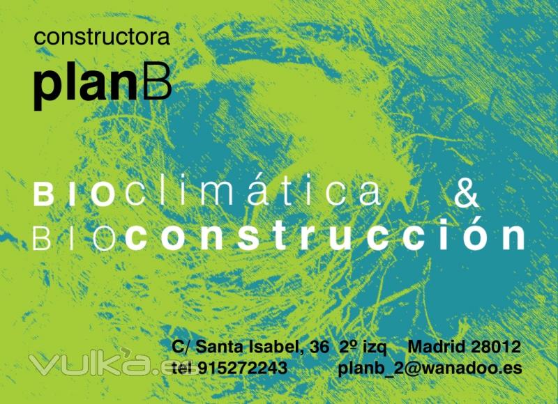 Planb, Bioclimática & Bioconstrucción SL