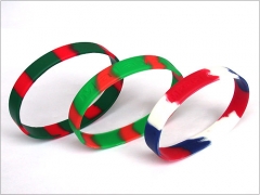 PULSERAS SILICONA MULTICOLOR