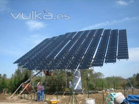 El seguidor solar ms grande de Galicia.