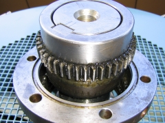 Acoplamiento de motor lado del ventilador