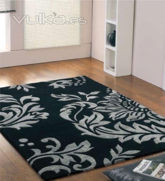 Alfombra Antique Black&silver de Felix Belso