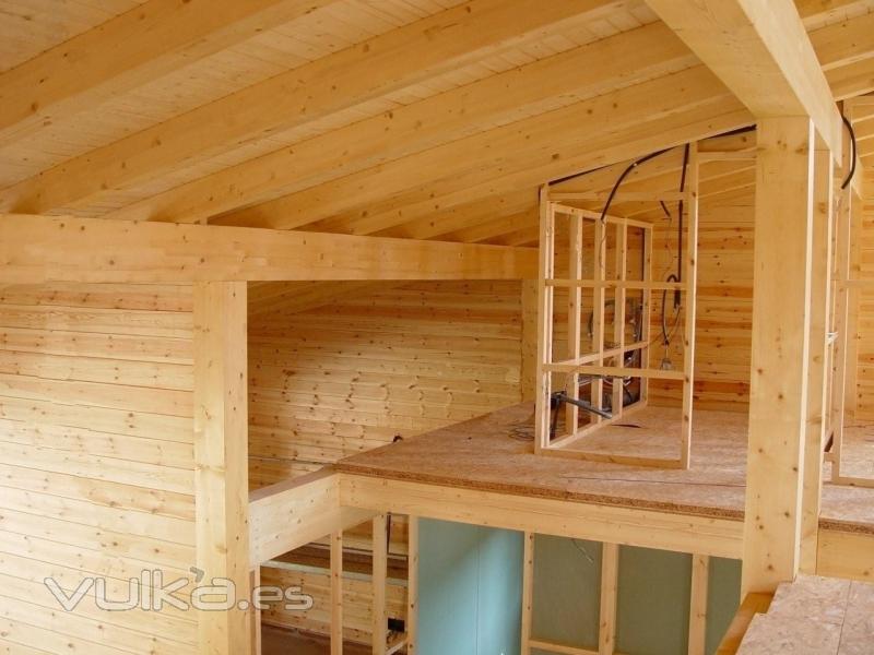 Casa construida en madera