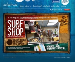 Web de aloha surf shop (www.alohasurfshopgrancanaria.com)<br>con ms de 10 de aos en el mercado ofrece lo ltimo ...