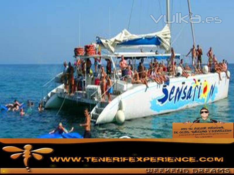 TenerifeXperience GO. Barco con 40 solteros y 40 solteras