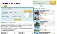 Agencia de viajes on line, www.baextours.com 