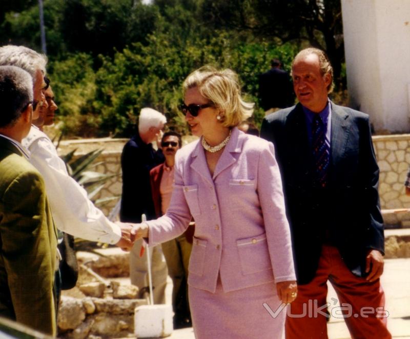 Hilary Clinton y Rey Juan Carlos I 