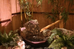 Jardin japones interior en barrio salamanca - madrid