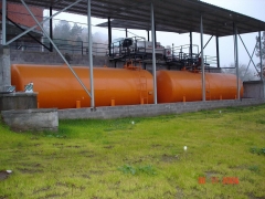 Depositos metalicos gasolineras y gasocentros, con surtidores, empresas, chalets particulares