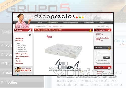 Web desarrollada por Grupo5.com