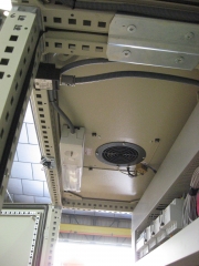 Techo de cuadro con ventilacion y alumb.interior.